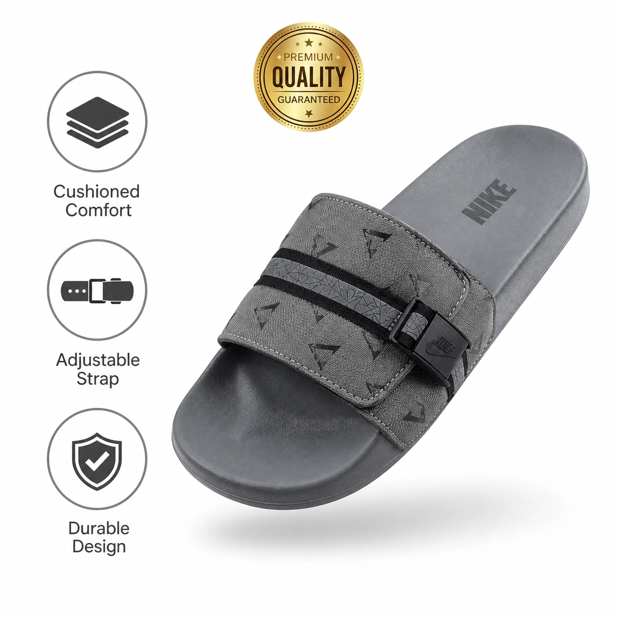 Nike Unisex Comfort  Adjustable Offcourt Slides