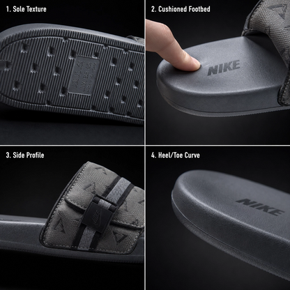 Nike Unisex Comfort  Adjustable Offcourt Slides